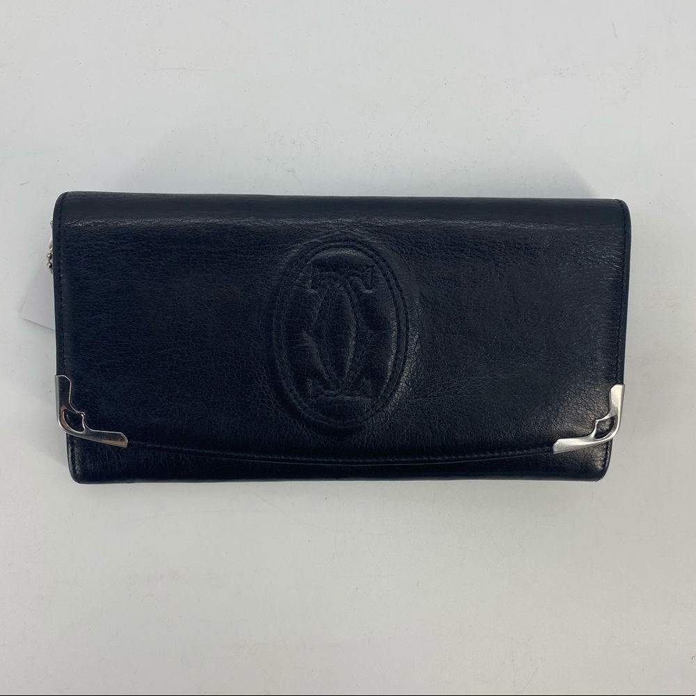 Cartier Black Buffalo Marcelo Wallet